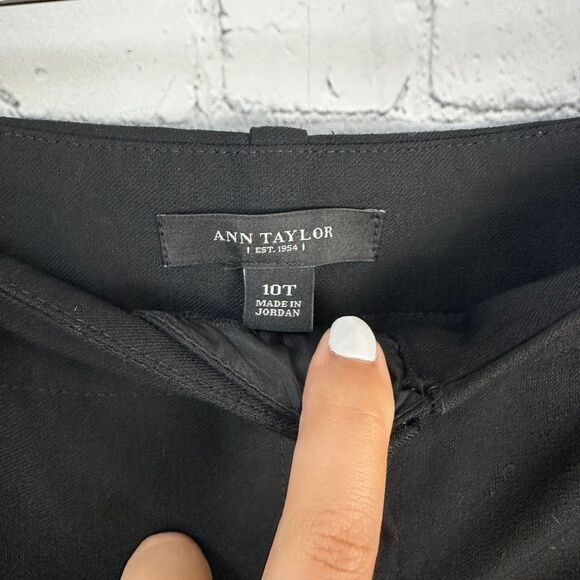 Ann Taylor Black Slacks/Trousers Size 10T - Picture 4 of 7